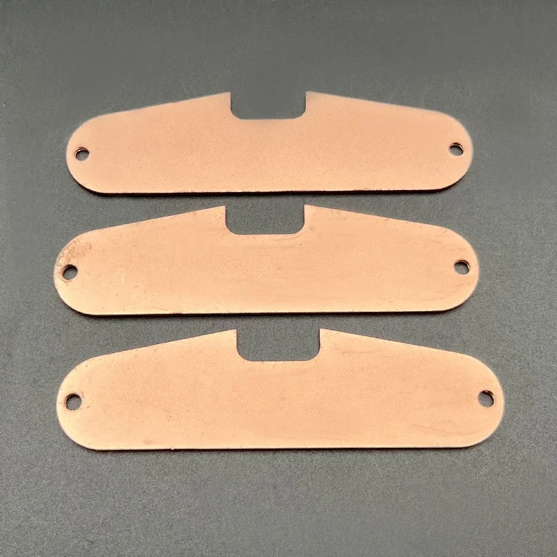 Guitar Pickup 3Pcs/Lot Steel Single Coil Guitar Pickup Baseplate Metal Pickup Baseplate Parts ST-Style Guitar