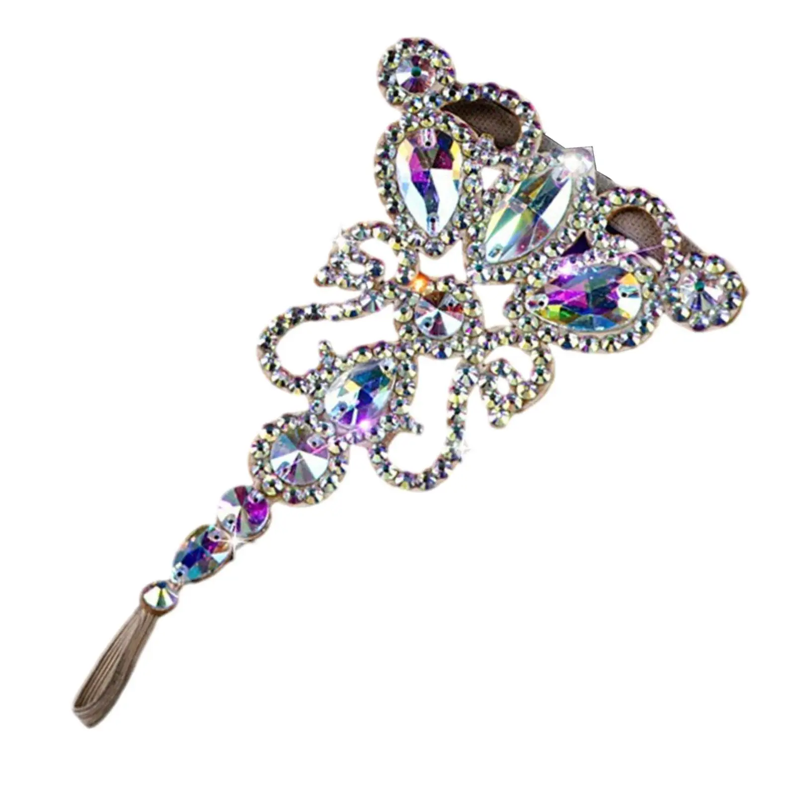 Anklet Jewelry for Women Belly Dance with Rhinestones Foot Accessories for Performances Anklet Jewelry for Women Belly Dance with Rhinestones Foot Accessories for Performances