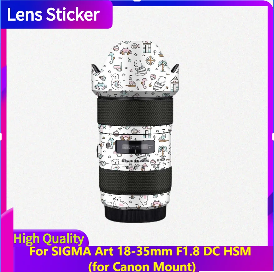 

Для SIGMA Art 18-35 мм F1.8 DC HSM для Canon с креплением наклейка на рассеиватель, защитная наклейка, защита от царапин, пленка art18-35 f/1,8