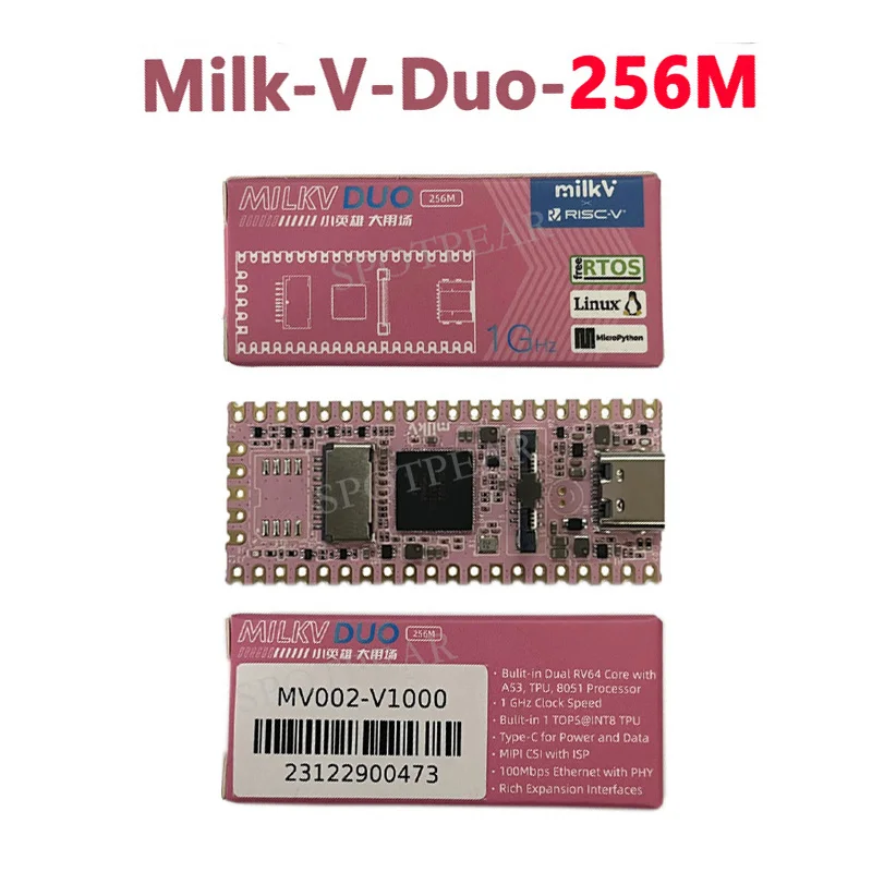 Placa Linux Compatível com Raspberry pi Pico Risc-v Milk-v Duo 2core 1g Cv1800b Tpu Ram-ddr264m - Imagem 5