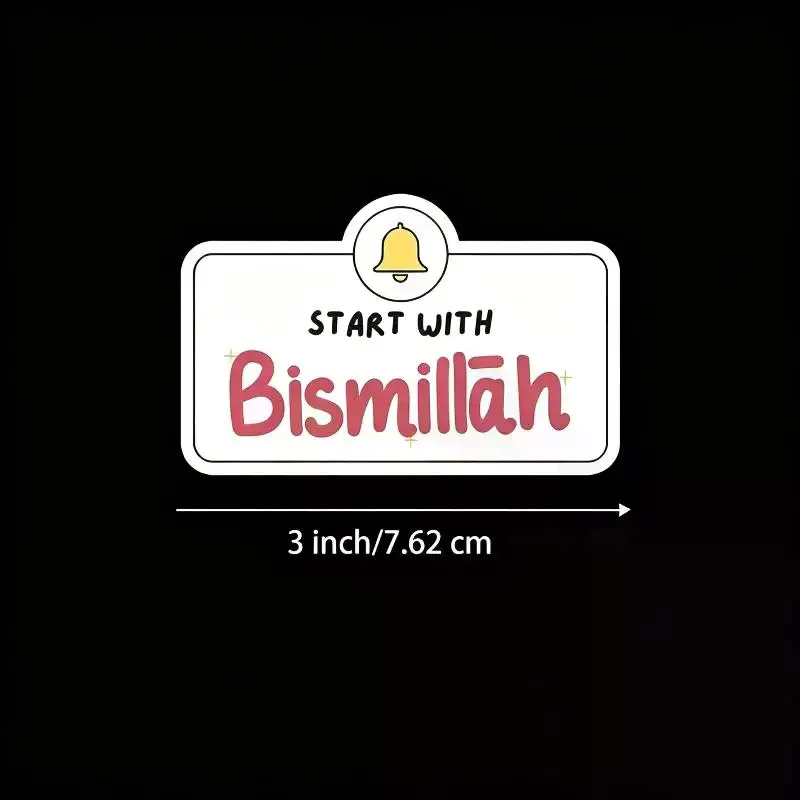 Adesivi Decorativi Fai-da-Te con Motivo a Campana, Impermeabili in Vinile per Telefoni Cellulari, Bottiglie d'Acqua, Laptop, Skateboard, Decorazioni per Feste e Regali - immagine 3