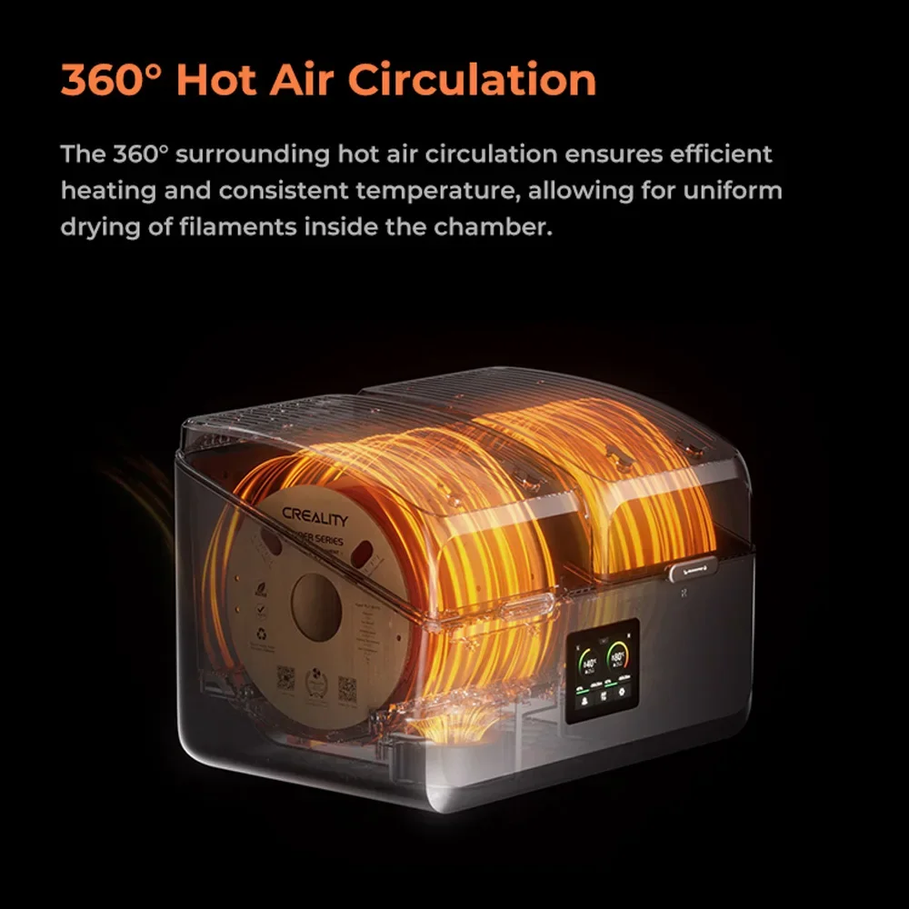 Creality Original SpacePi X4 Filament Dryer for All 3D Printer 4