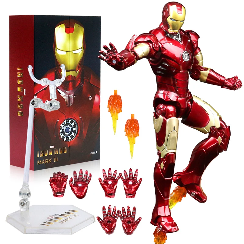 Man Mark Iron Man Giocattolo Amazon ZD Toys LED Light Iron Man MK1