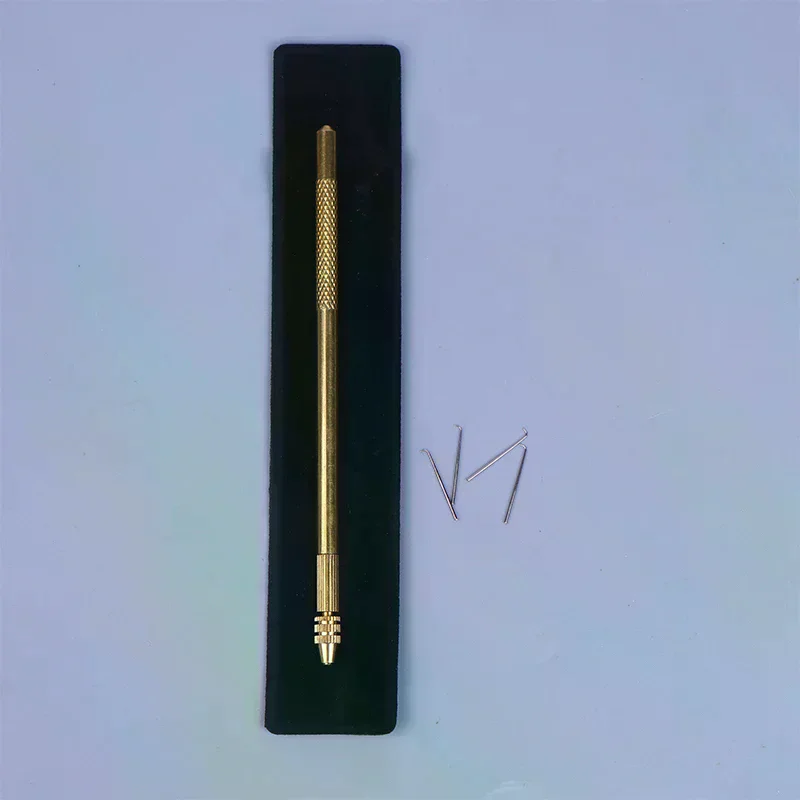 Detachable Brass Ventilating Needle - Professional Wig Making Repair Tool For Hair Extensions Wig Craft Supplies