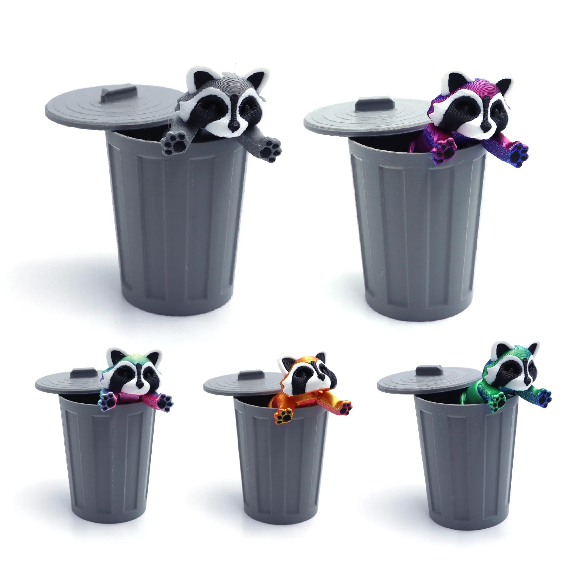 シュタイフ★Raccy Racoon 17cm&10cm★アライグマ 2体セット シュタイフ☆Raccy Racoon 17cm&10cm☆アライグマ 2体セット