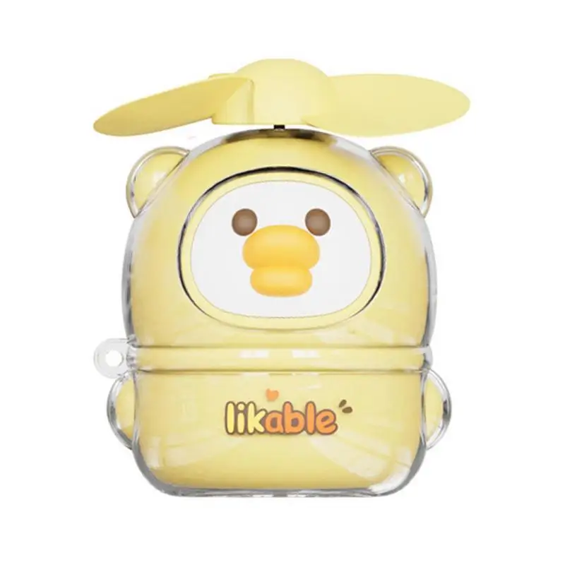 

Summer Cool Pocket Fan USB Rechargeable Fan Durable Personal Desktop Fan For Picnic Walk Camping Travel