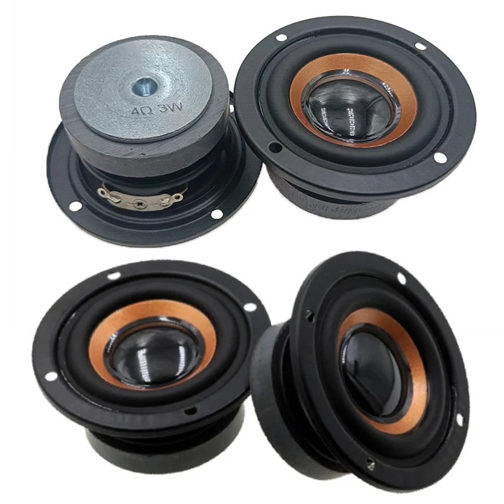 2 Inch 3W Speaker Full Frequency Bass Loudspeaker 4Ohm Full Range Speaker 64MM Circular Small Audio Speaker