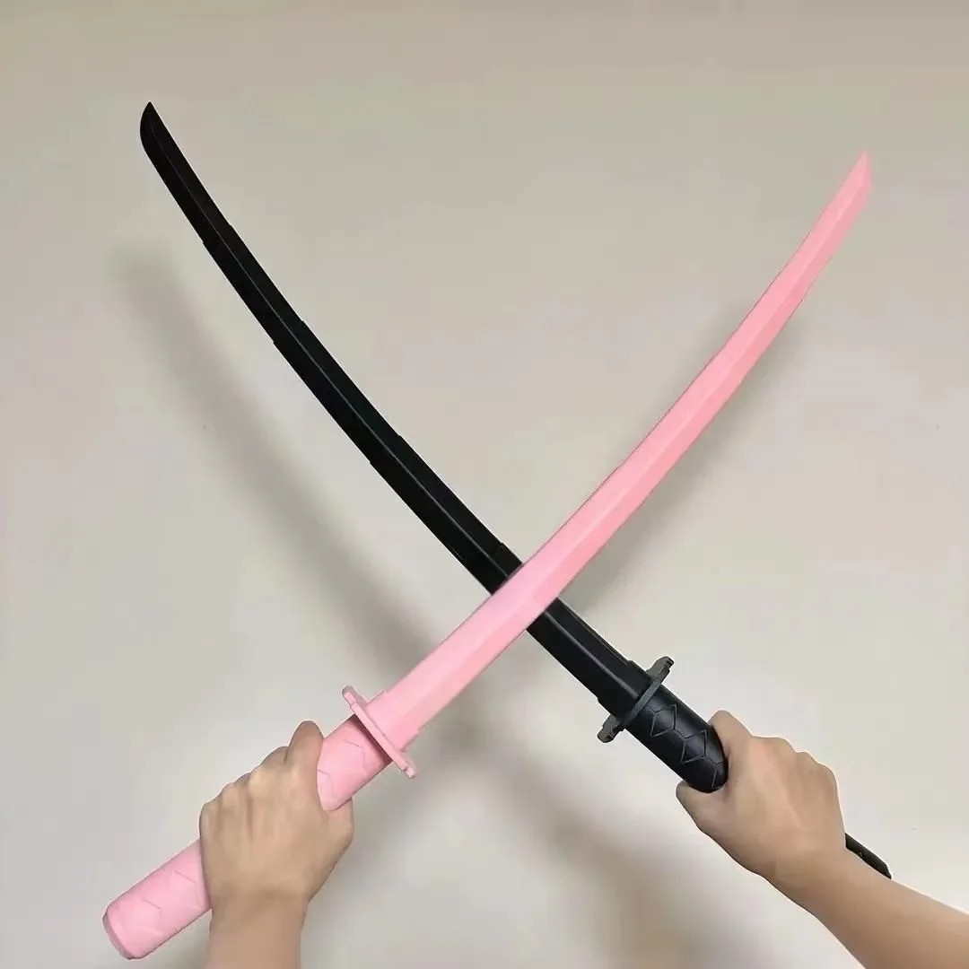 

Radish Gravity Knife Katana Stretchable Decompression Creative Retractable Toy Cosplay 3D Printing Sword Gifts For Kids