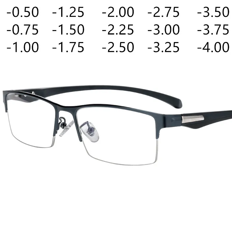 100 1.50 Male Myopia Eyeglasses Optical Glasses Men Hyperopia Prescription Finished Glasses