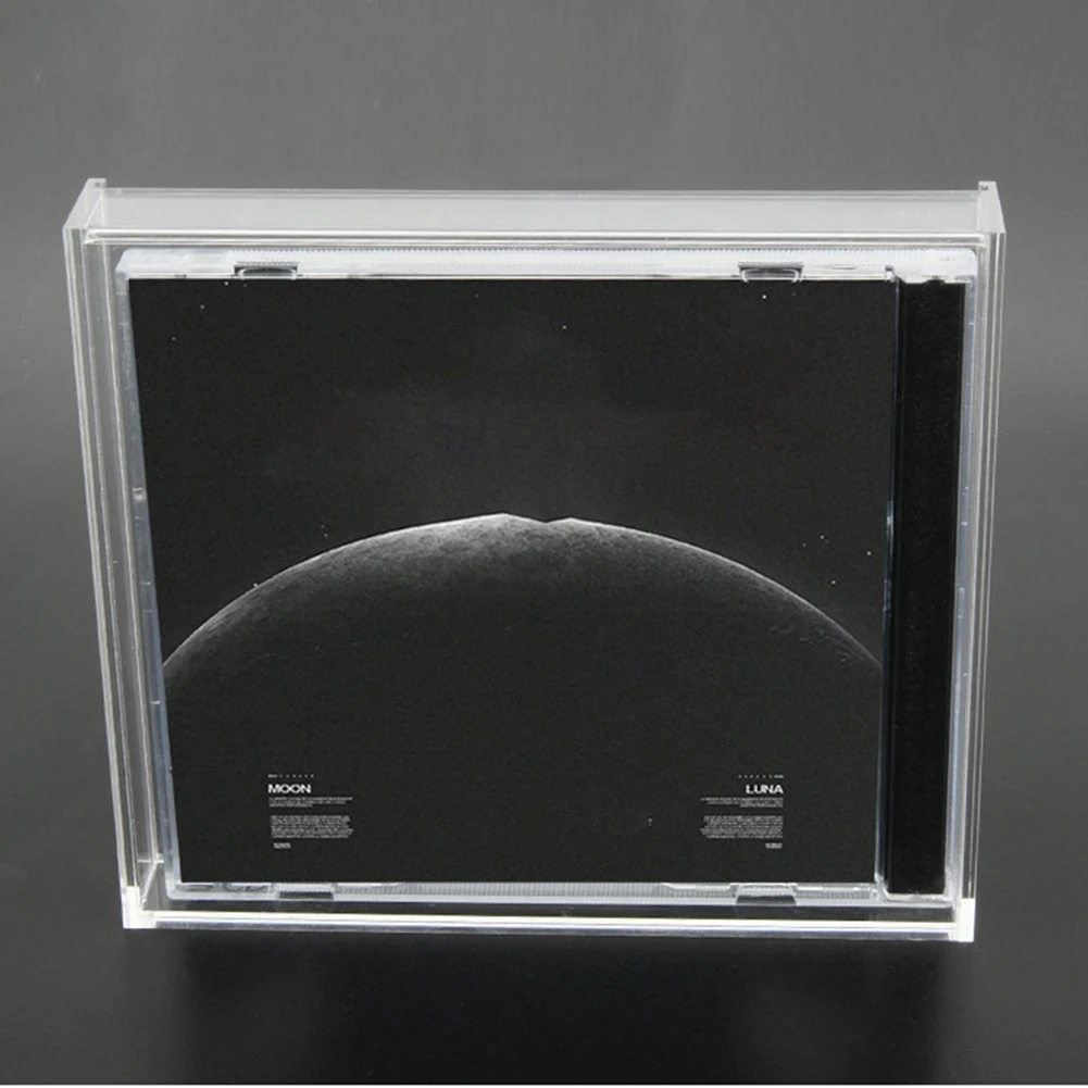 AB97-CD 디스크 범용 벽걸이 디스플레이 박스 투명 보관 캐비닛 책 파일 잡지 카드 아크릴 장식 홀더
