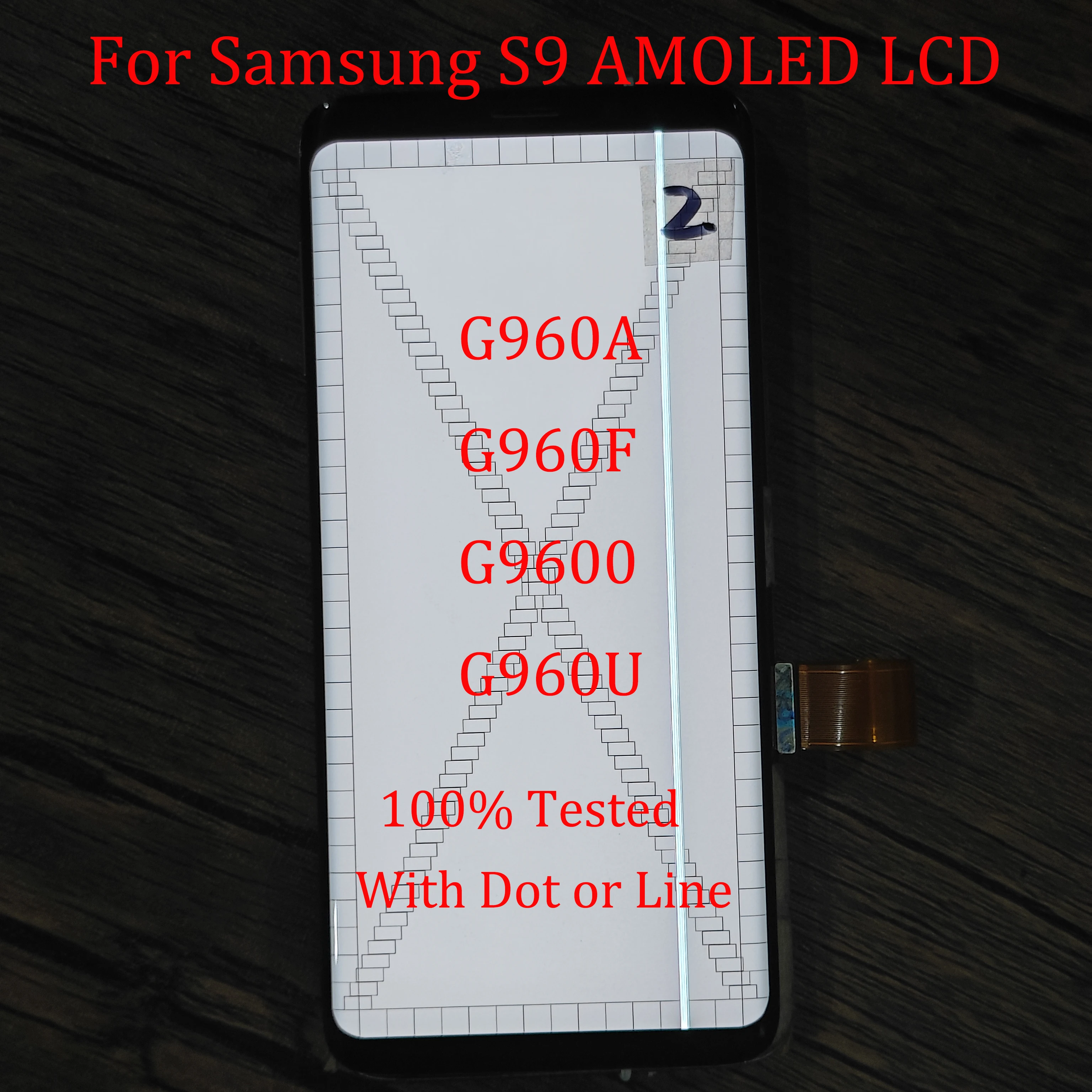 For Samsung Galaxy S9 G960A G960F G9600 G960U Super AMOLED LCD ...