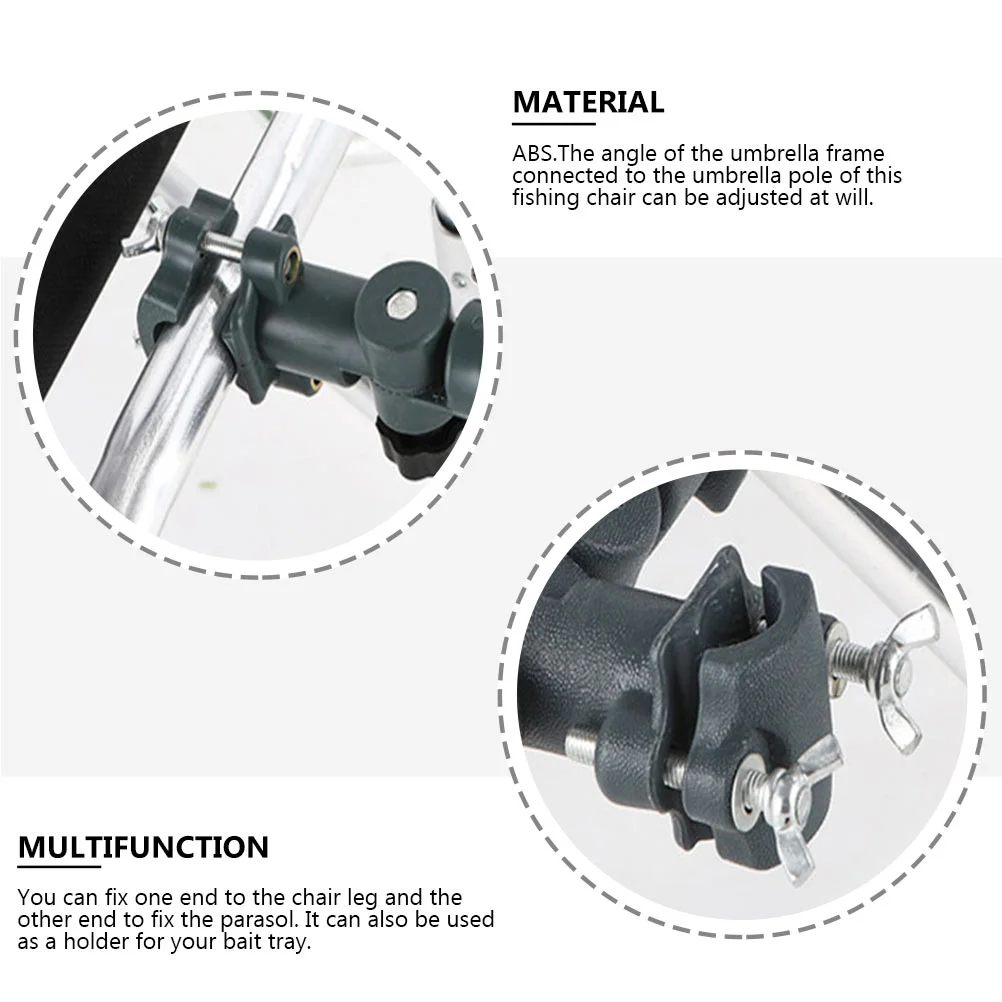 Déštník depo židle držák namontovat držák skoba slunečník hýl držák patio paluba klip svěrky konektor univerzální lavice příslušenství