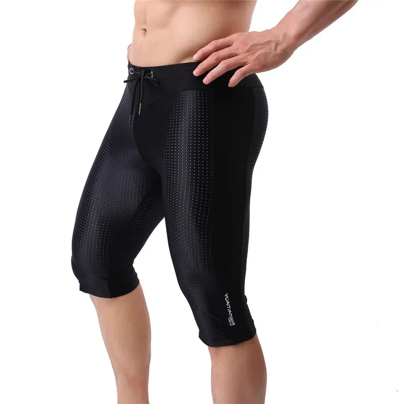 Sexy Mesh Board Shorts for Men Quick Dry Long Boardshorts Beach Surf Shorts Bathing Suit Men's Long Trunks GYM Sport Short Pants