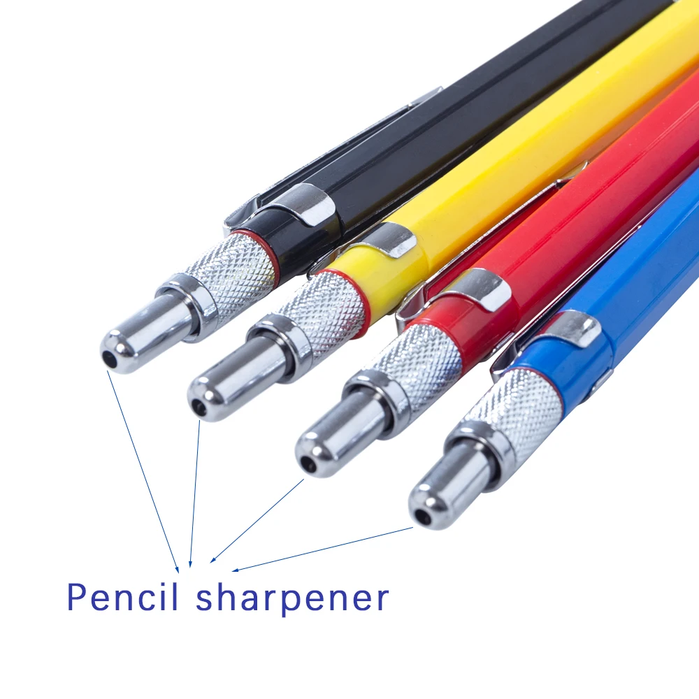 2.0MM Metal Mechanical Pencil Art Drawing DesignHB Automatic Pencil Low Center of Gravity Writing student Office School Supplies 4