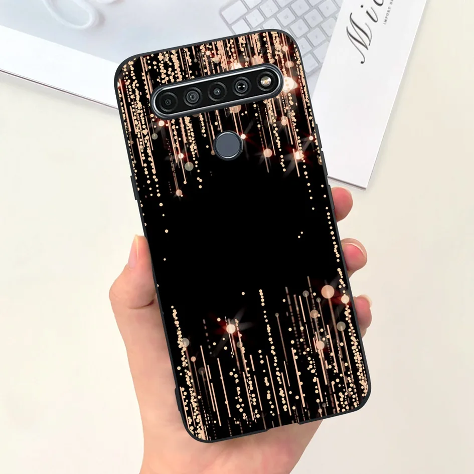 Cute Cat & Dinosaur Soft Black Silicone Shockproof Bumper Phone Case