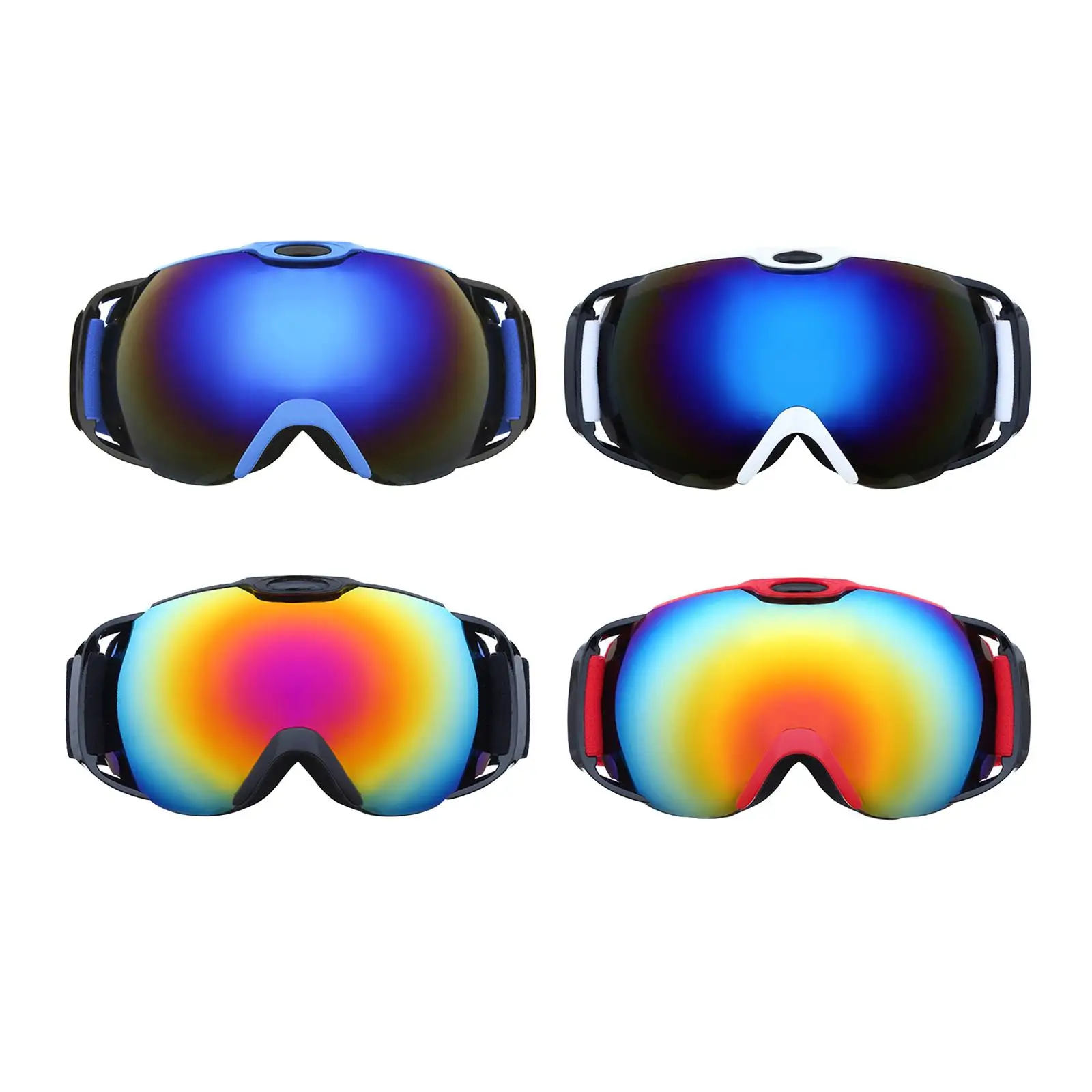 Ski Googles Eyewear Sports Glasses Skiing Snowboard Anti Fog Skate Double Layers 