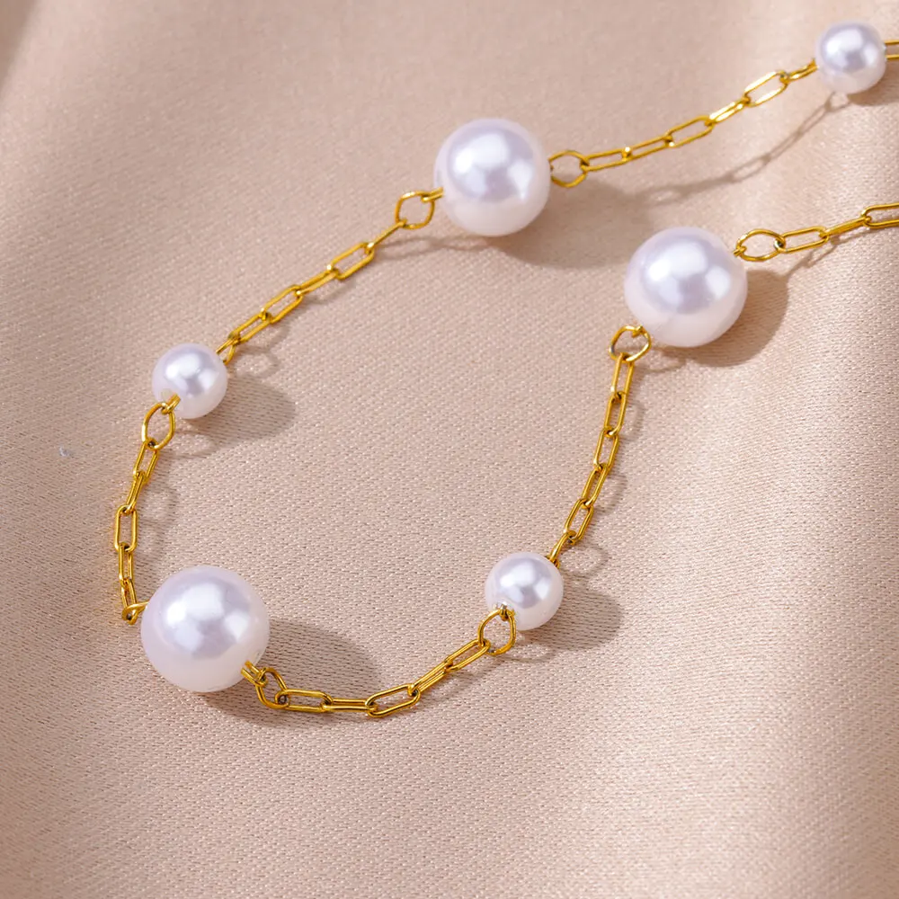 Bracelets de cheville en acier inoxydable pour femme, chaîne de pied, bijoux de jambe, accessoires d\'été, livraison gratuite