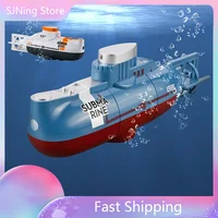 Mini RC Submarine High Speed Waterproof Simulation Floating Model Electric Remote Control Boat Gifts Toys for boys 2