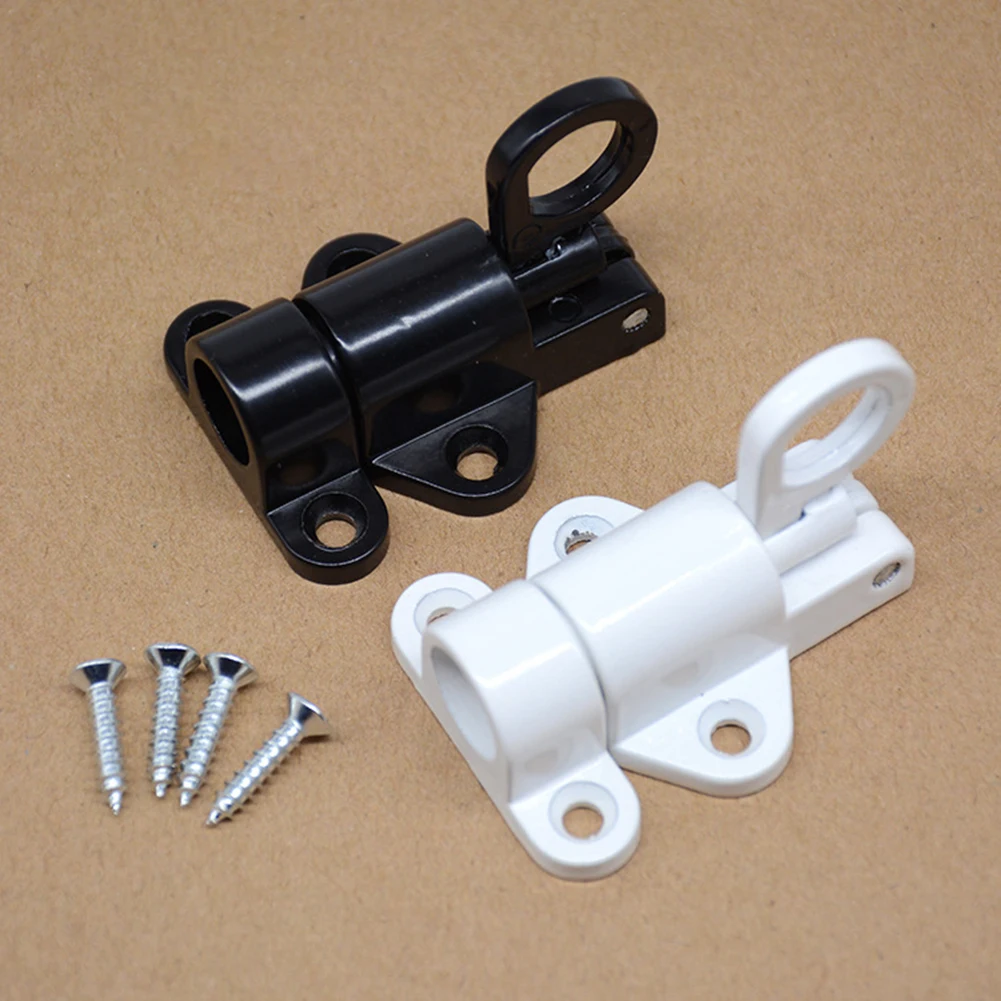 Aluminum Alloy Window Gate Security Pull Ring Springs Door Latch