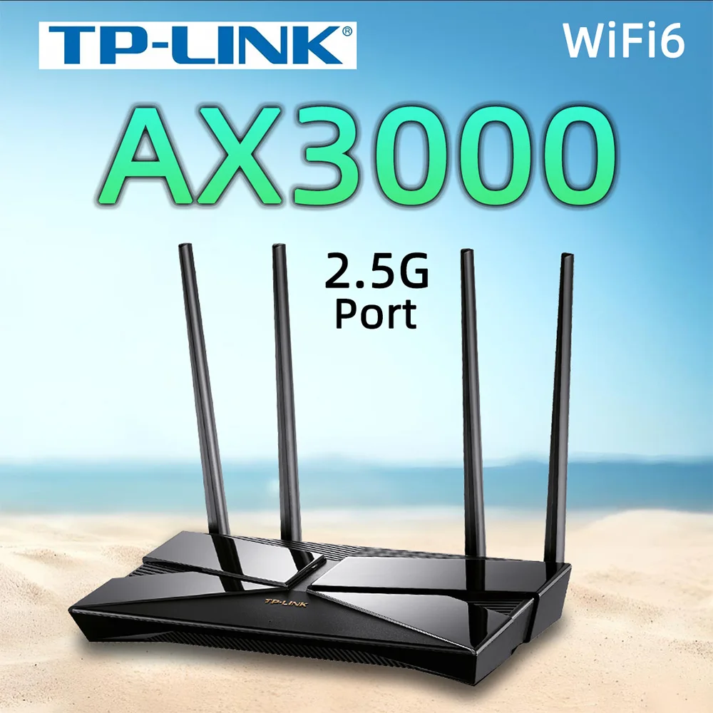 

Двухдиапазонный Wi-Fi роутер, 2,5 ГГц, RJ45, 160 МГц