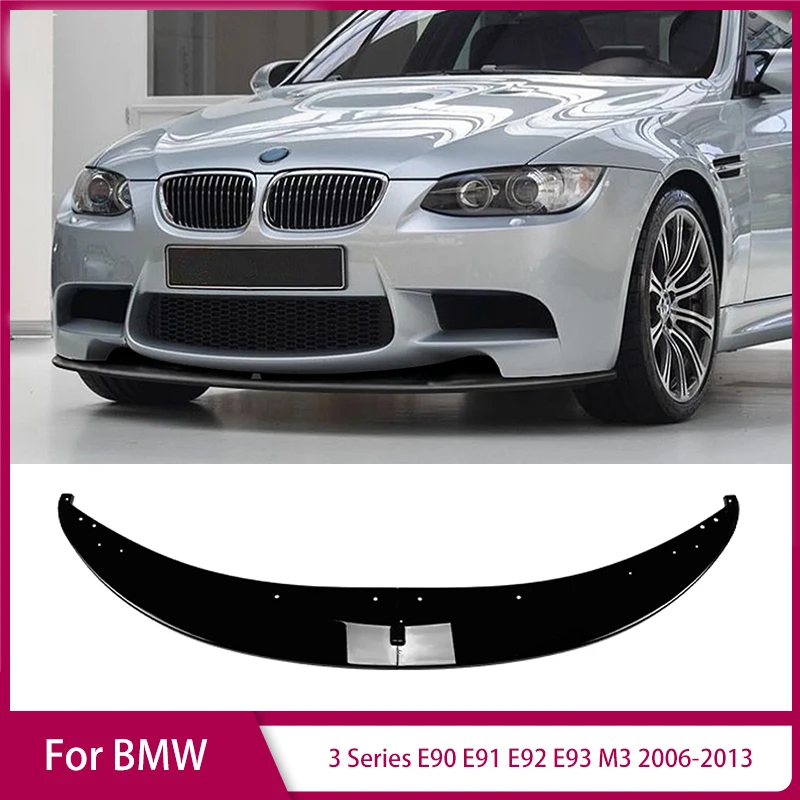 

Передний бампер спойлер сплиттер губа для BMW 3 серии E90 E91 E92 E93 M3 2006-2013 Защита лезвия передний бампер объемная защита