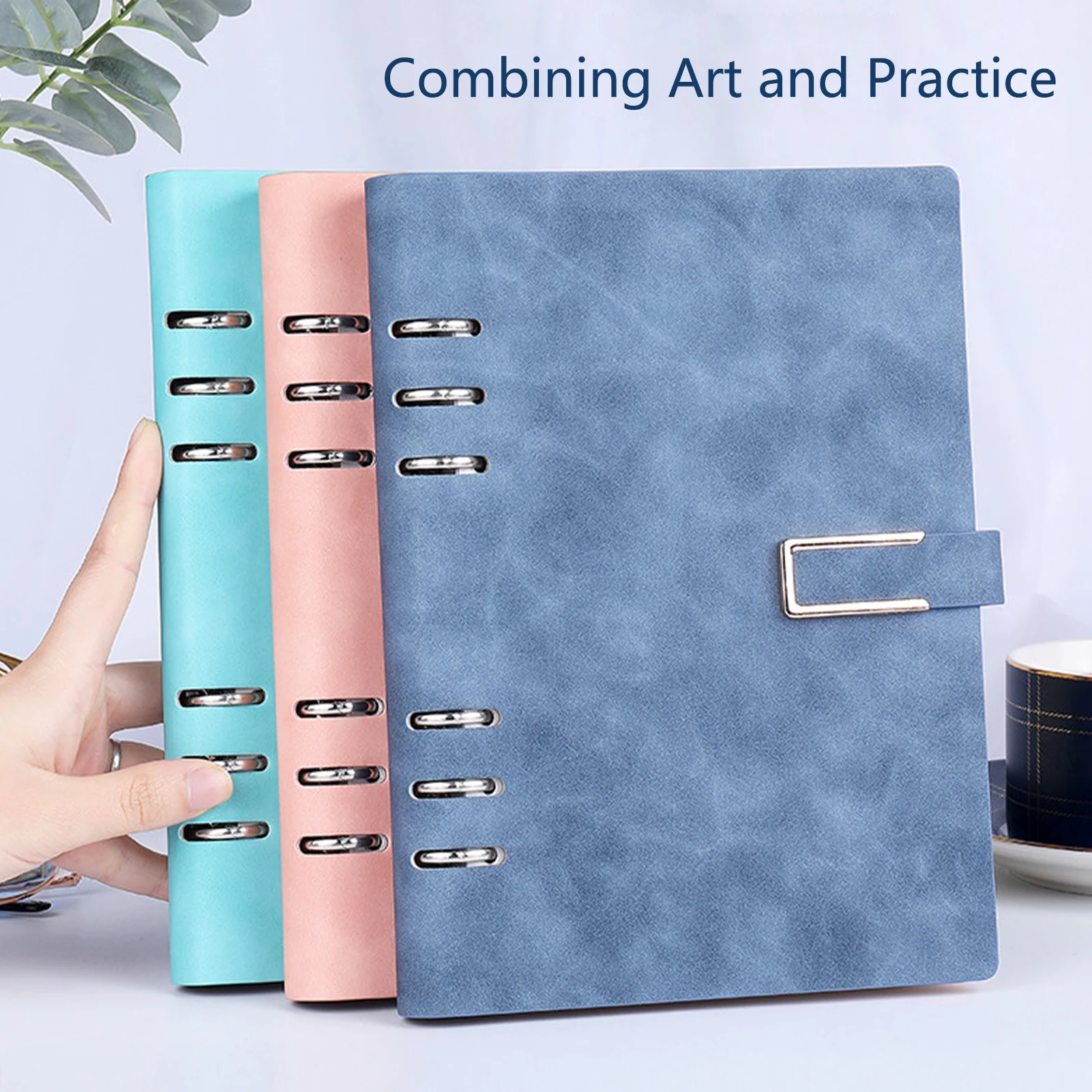 

Блокнот для встреч A5 с хорошей текстурой, органайзер для встреч, производительность для работы, офиса, школы, деловые принадлежности, блокнот