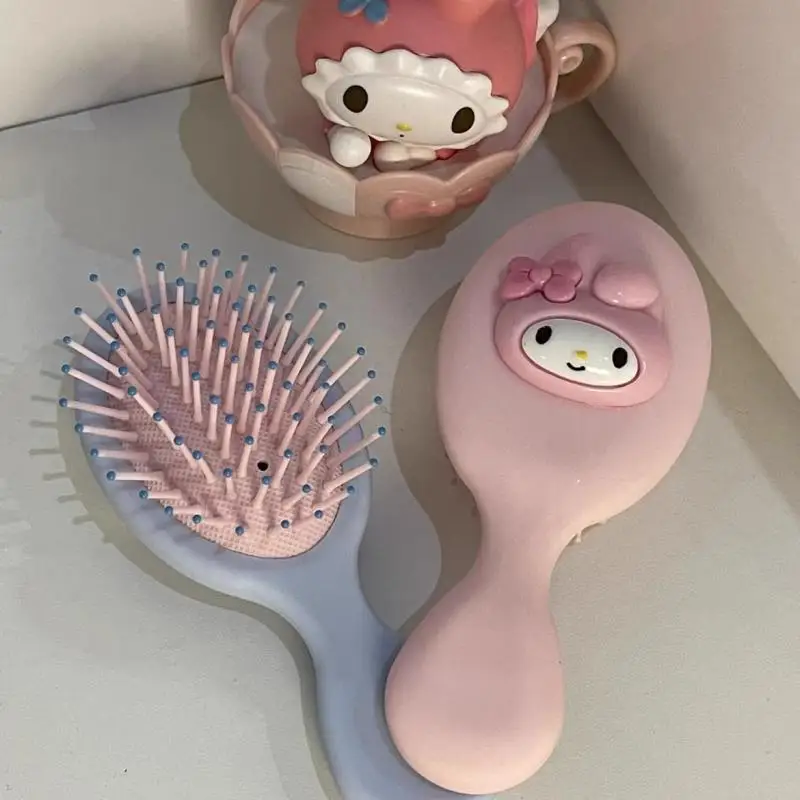 

Sanrio Kawaii Anime Airbag Comb Hello Kitty My Melody Cinnamoroll Cute Cartoon Comb Massage Comb Mini Comb Portable Girls Toys