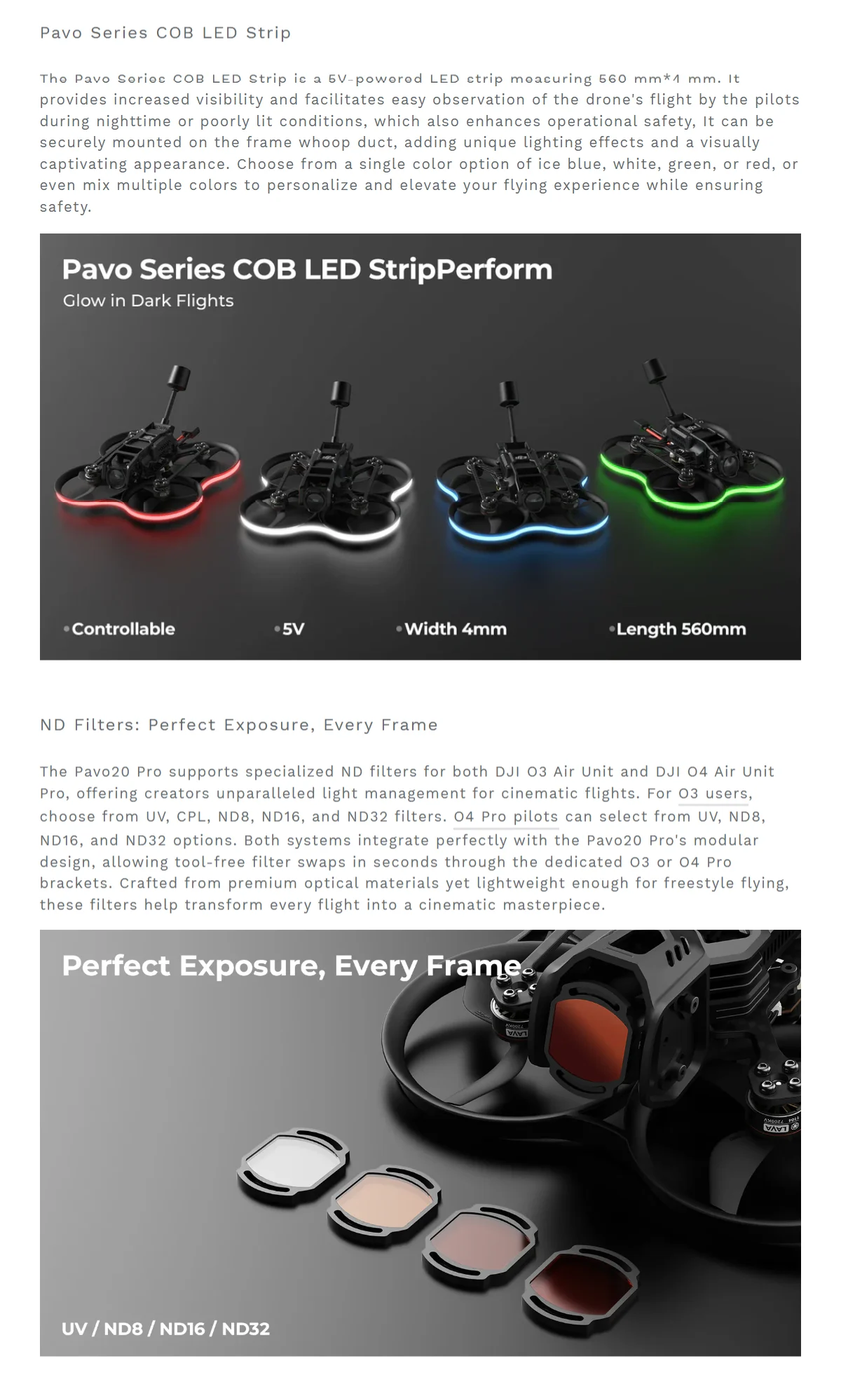 BETAFPV Pavo20 Pro Brushless Whoop Quadcopter 2.2inch