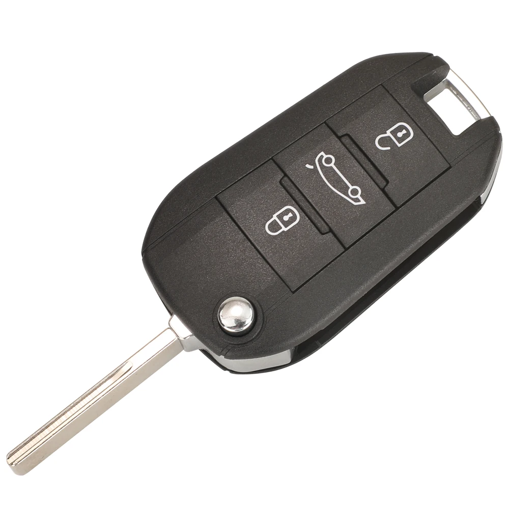 Flip Remote Smart Car Key For Citroen C3 C4 Cactus Hella For Peugeot 208 301 508 5008 Expert 434MHZ ID46 PCF7941A Chip