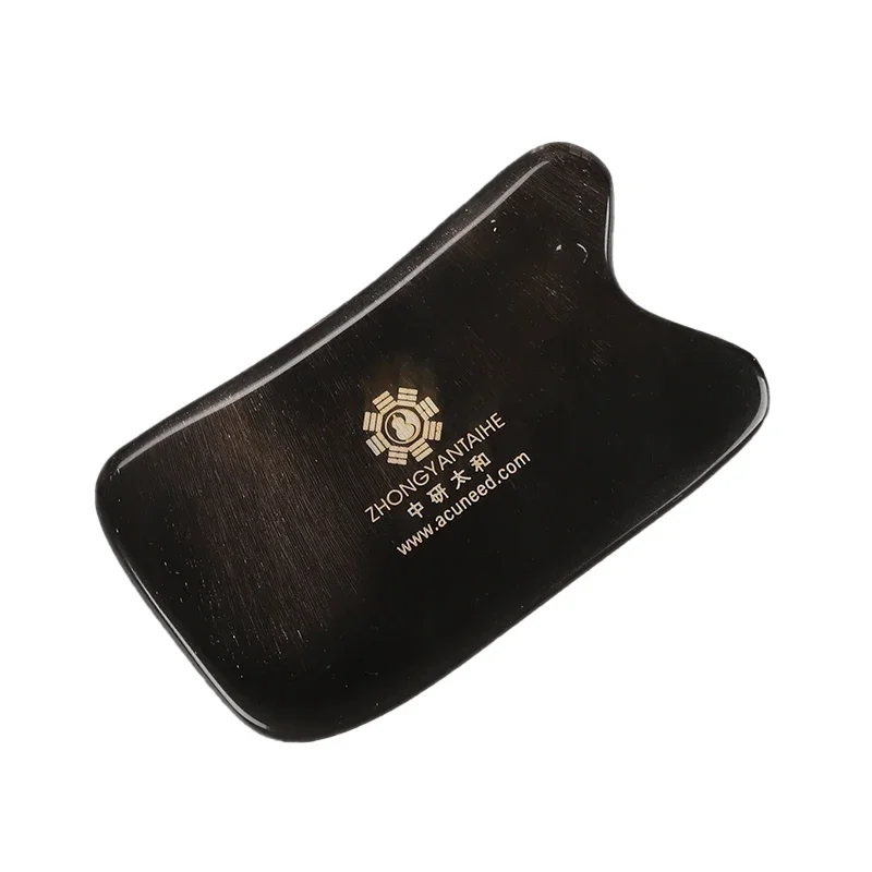 Buffalo Horn Guasha Board Massage Guasha Board Horn Gua Sha Massage Board Piastra Raschiante Corno Di Bufalo