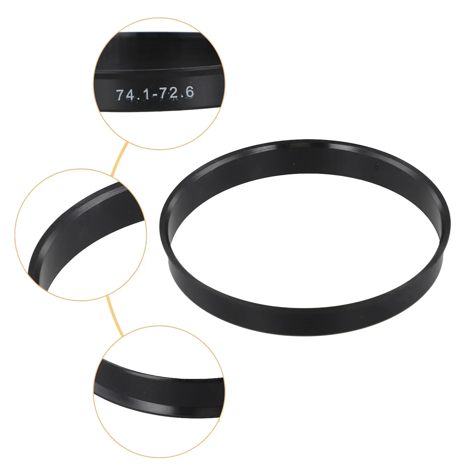 Simple Installation Hub Centering Ring 72 6mm 74 1mm BMW Plastic