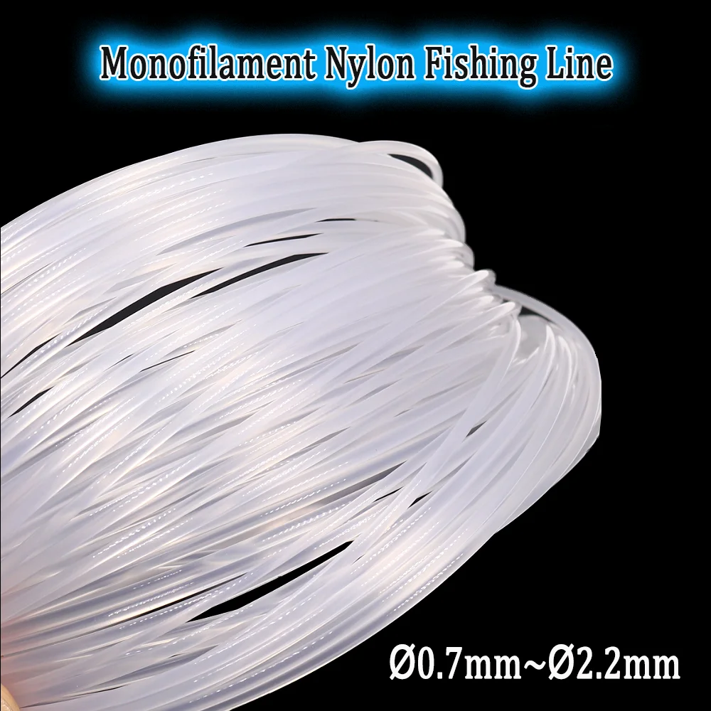 Wifreo Extra Thick Nylon Fishing Line Big Size Monofilament Sea Boat Fishing Line For Tying Sabiki Rigs Fishing Hooks Pesca 2