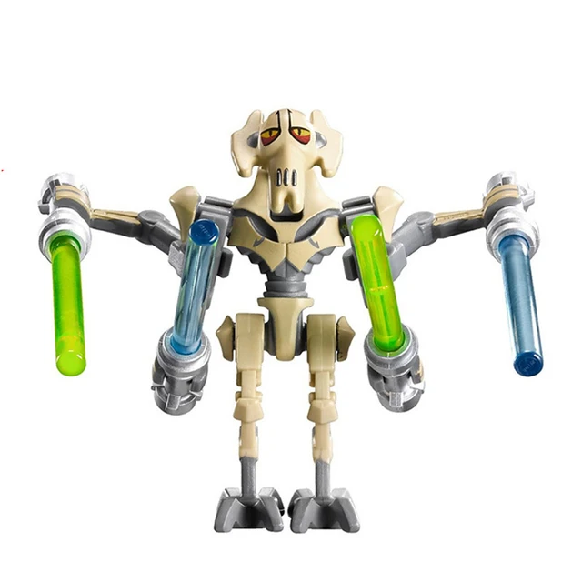 Luke Skywalker Building Blocks Ahsoka Tano Yoda Obi-Wan Kenobi Sith Kylo Ren Count Dooku Starkiller Shaak Ti Figure Savage Toys 1