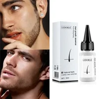 Sérum de croissance rapide des cheveux, huile pour barbe, fluide de repousse des cheveux axillaire et de la poitrine, plus long, plus épais, prévient l'alopécie, Anti-perte de cheveux 3