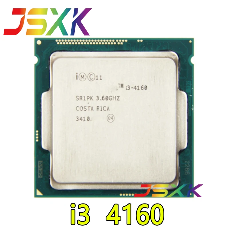 Processador Duplo Usado Do Processador 5 Gt/S 3Mb Sr1Pk Lga1150 Do Nul Cleo 4160 Ghz Haswell De Per Intel Core I3 3.60