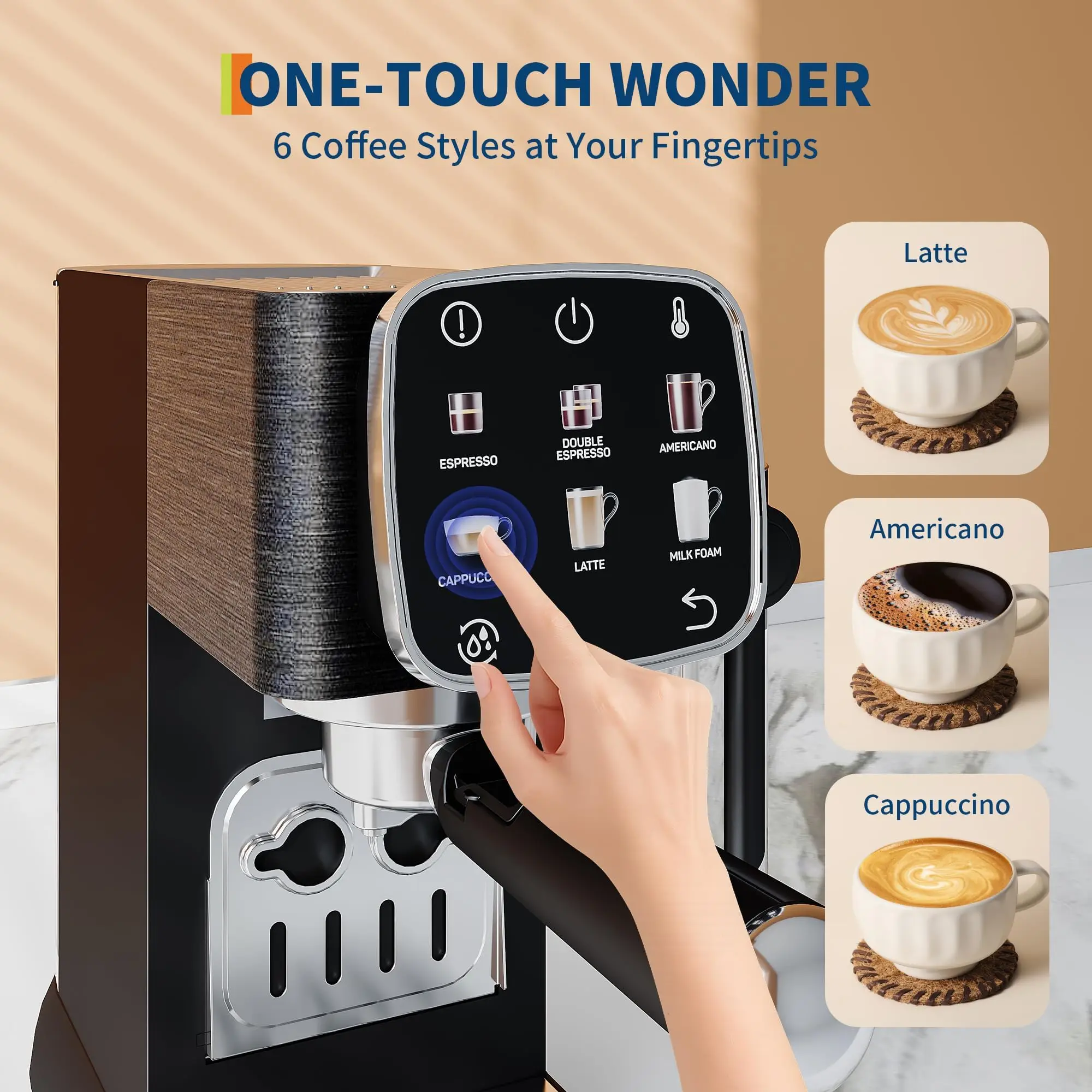 20 Bar Automatic Coffee Machine 5