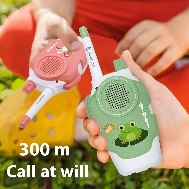 

Детский игровой домик Walkietalkie с дистанционным диалогом, мультяшный Walkietalkie, уличные интерактивные Обучающие игрушки, подарок на день рождения