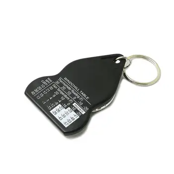 Mini Lightweight Compass Thermometer Portable Keychain Compass Outdoor Camping Tool For Mountaineering Survival Equipment 2