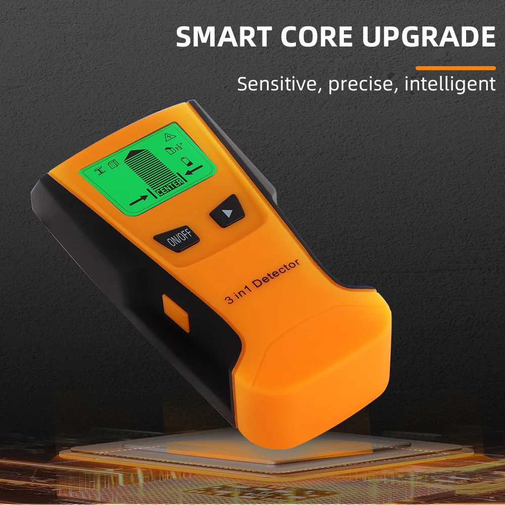 3 In 1 Metal Detector TH210 Wall Thickness Gauge Backlight Wall Detector Wall Stud Finder Electronic Scanner Gold Finder 30% off 3