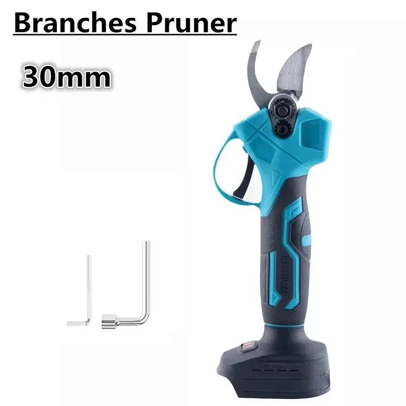 Electric Pruning Shears Cordless Tree Branch Pruner Garden Scissors Yard Trimming Gardening