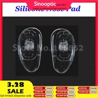 Retail 20pieces=10pairs E type silicone nose pads size 13mm 14mm 15mm screw-in or push-in type optional 1