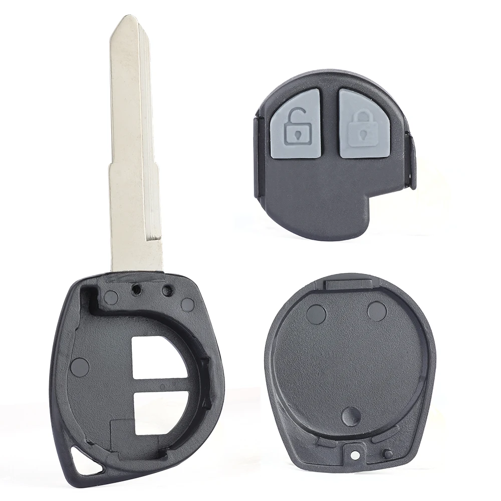 DIYKEY TS002 / TS004 Remote Key 2 Buttons 315MHz / 433MHz ID46 Chip For Suzuki Swift 2005-2010 SX4 2007-2015