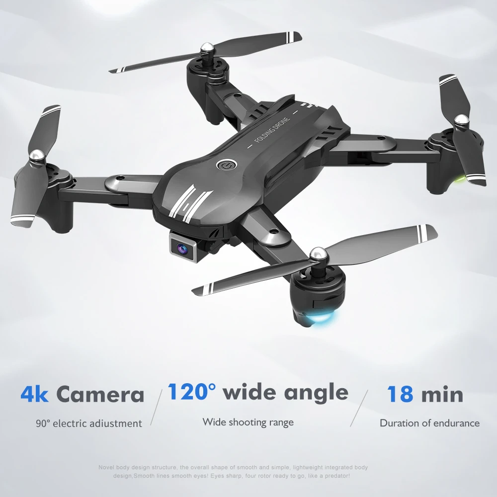 camera quadcopter drone with camera and remote control H168 RC Drone Dual Camera 4K HD Wifi Fpv Photography Quadcopter Remote Control Professional Folding Dron Gifts Toys for boys 3dr solo remote
