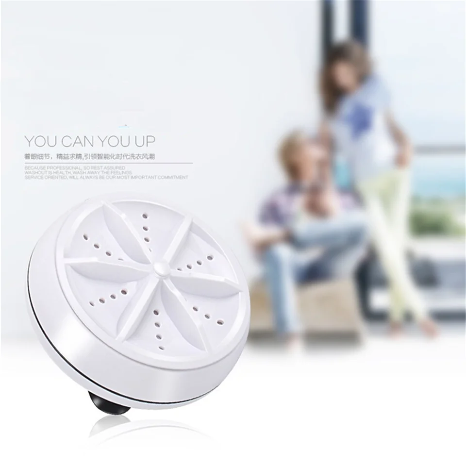 Mini Washing Machine Portable Removes Dirt Washer USB Cable for Travel Home Business Trip