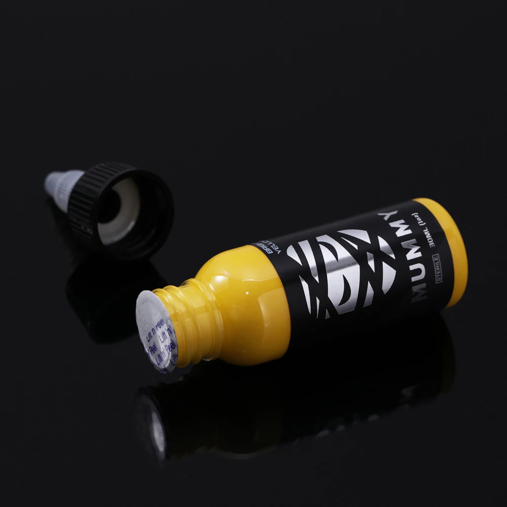Mummy Professional Tattoo Ink 30ML Body Art Sterilized Permanent Coloring USA Tattoo Colors tattoo ink tattoo ink pigment tattoo ink kit