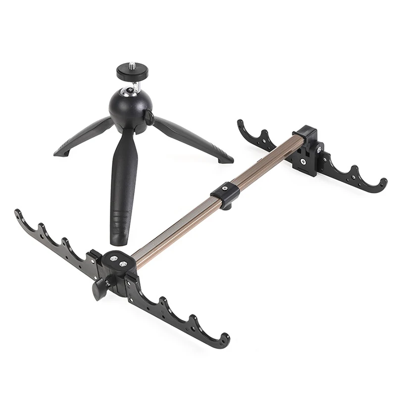 

Portable Aluminum Alloy Telescopic Fishing Tripod Holder Bracket for Fish Rod Fishing Gear Fish Rod Fishing Gear Fishing Tripod