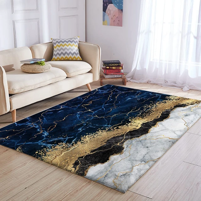 Tapis de décoration moderne pour salon, lavable, grande surface, pour  chambre à coucher, antidérapant, pour la maison, tapis salon grande taille,  tapis de chambre, Tapis Géométrique Imprimé Moderne Lavable - AliExpress