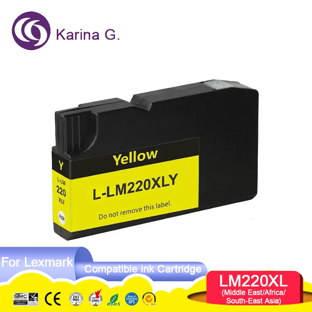 Compatible For LM220 LM-220 LM 220 Ink Cartridge suit for OfficeEdge Pro4000c/