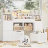Toy Storage Organizer, Large Toy Organizers and Storage with Storage Cubbies and Movable Drawers, Toy Shelf Organizer 5