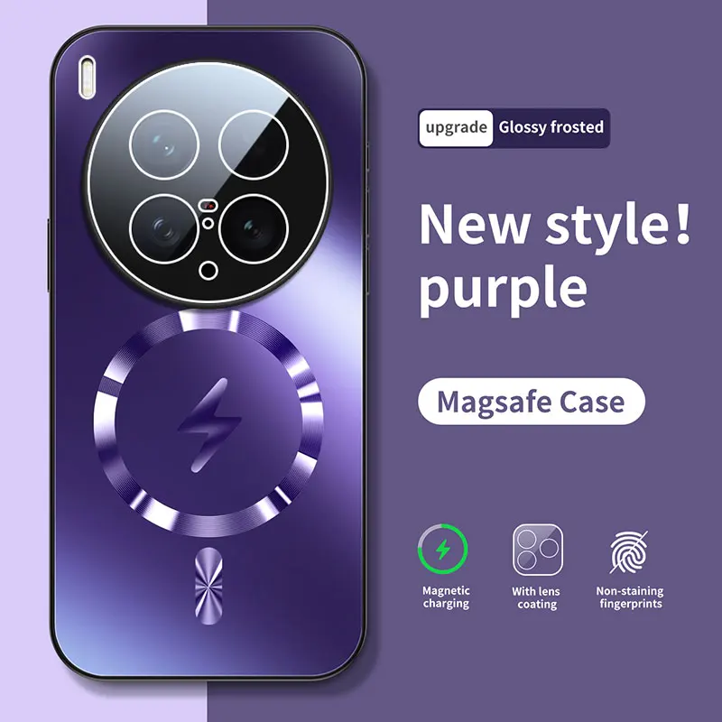 Enhanced Product Title:  
Premium AG Matte Magnetic Hard Shell Shockproof Phone Case with Lightning Design